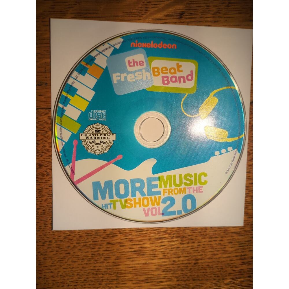 Fresh Beat Band CD Nick Nickelodeon tv show soundtrack 20 more hits Disc Only